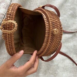 Straw purse